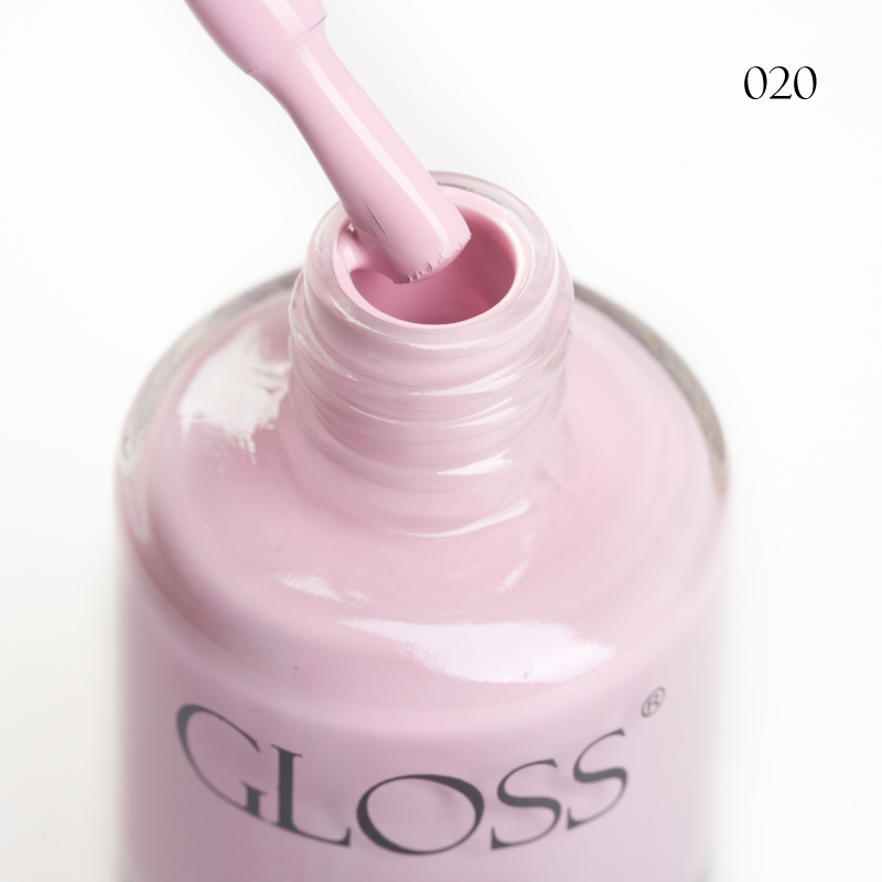 Lacquer Nail Polish GLOSS 020 (soft pink), 11 ml